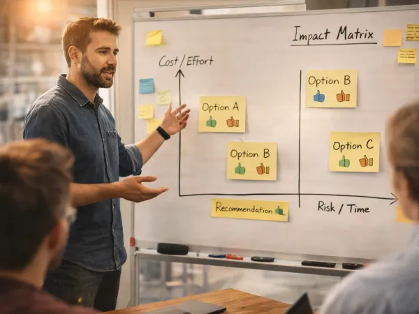 Symbolbild: Kommunikation & Verantwortung